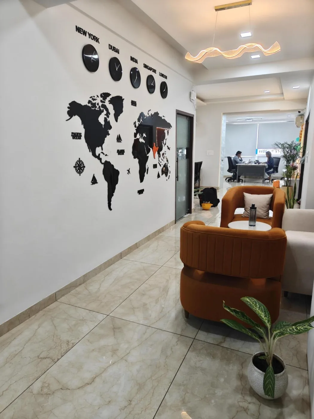 MLE Systems Jaipur office interior