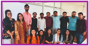 MLE Systems team group photograph
