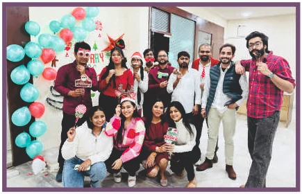MLE Systems team celebration
